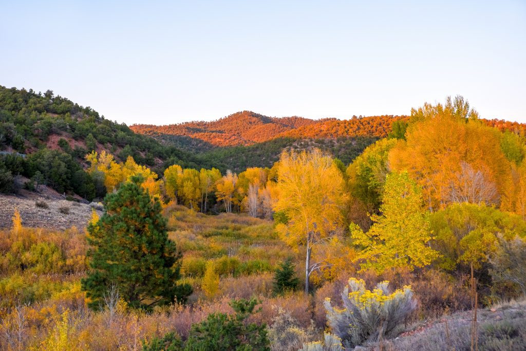 Santa Fe, New Mexico fall vacation ideas