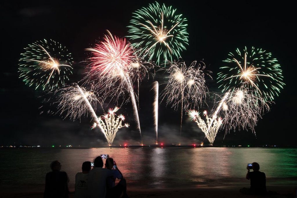 Fireworks over Cape Cod