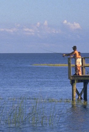 lake Okeechobee man fishing fishing spots in florida