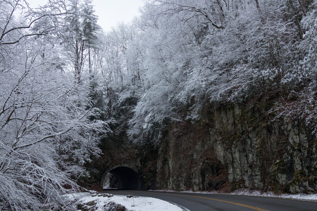 winter road trips in the us