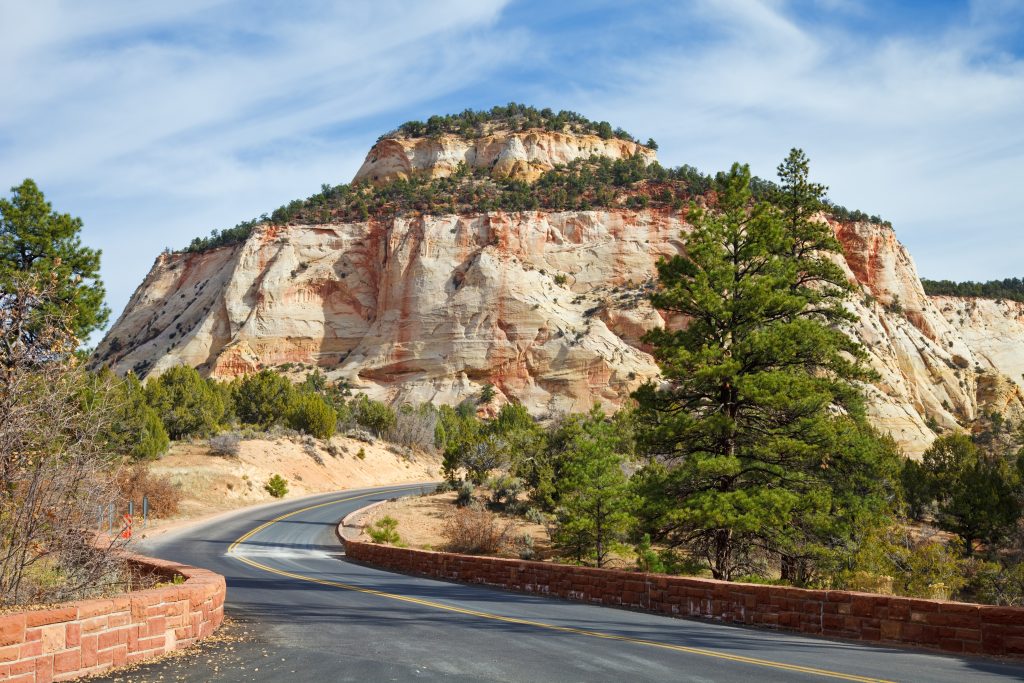 rving around zion national park