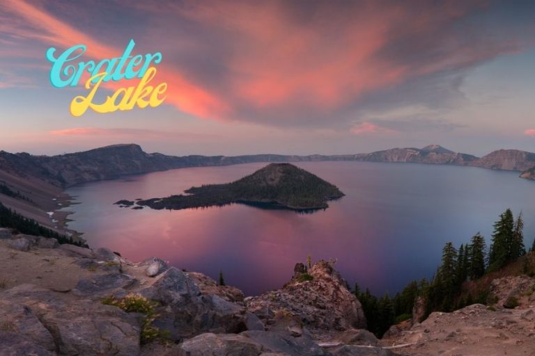 Crater Lake RV fishing Spots in Oregon