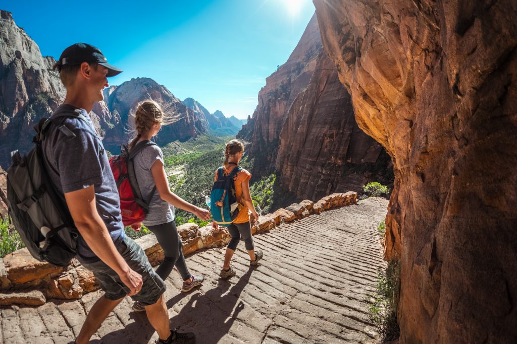 rving around zion national park