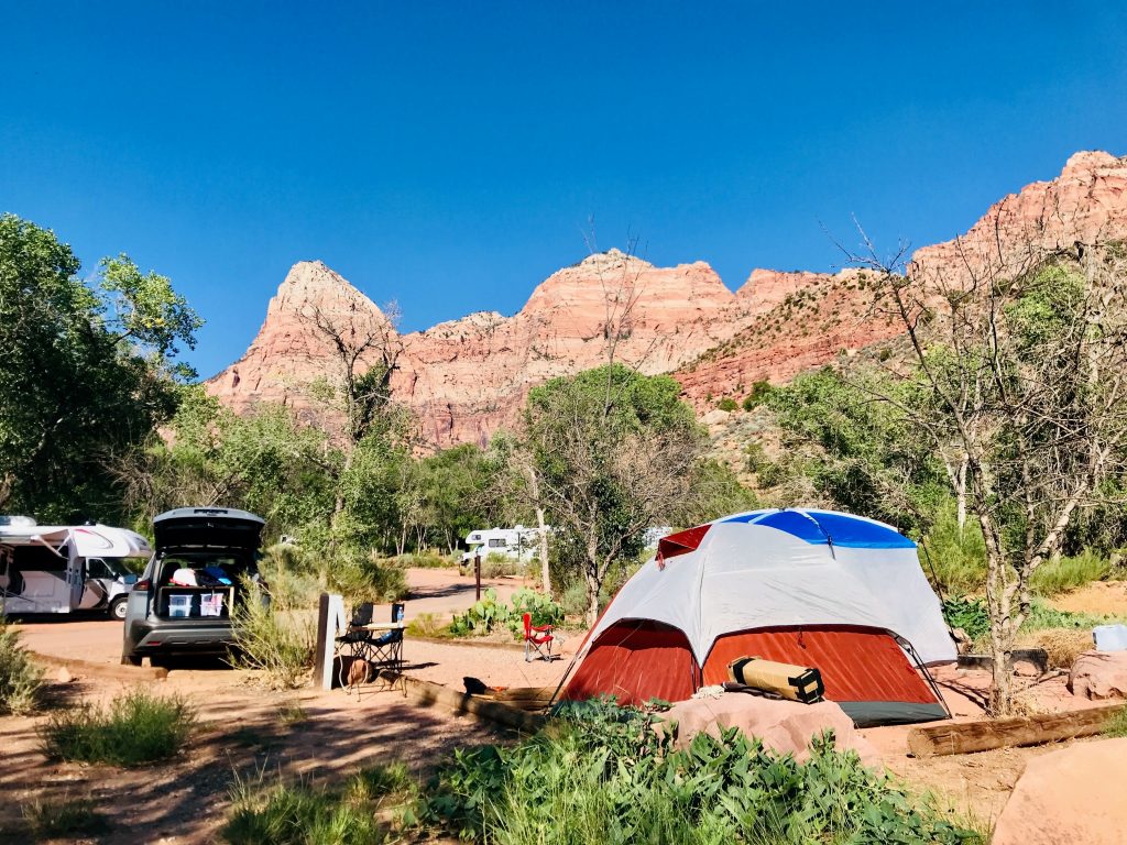 rv campgrounds around zion national park