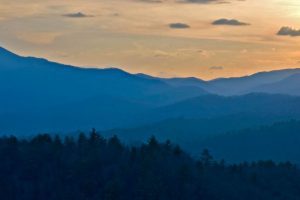 View of Great Smoky Mountains