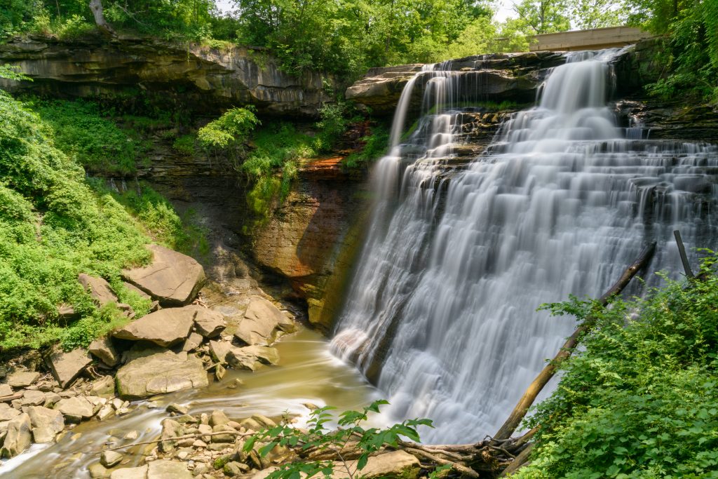 brandywine gorge trail in cuyahoga valley