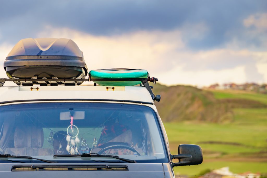 roof rack for a campervan