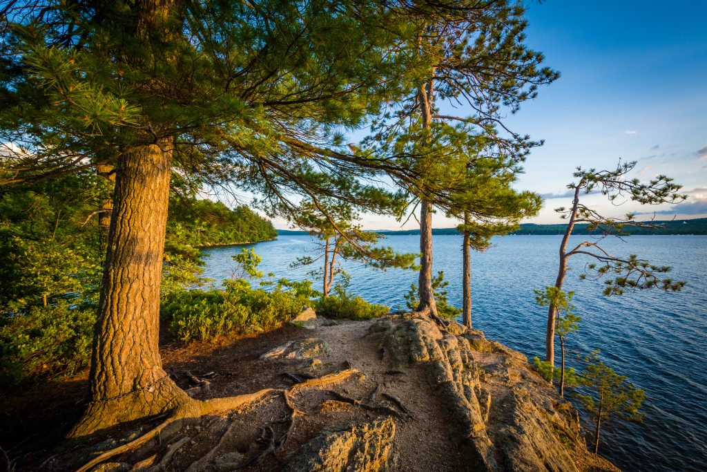 ellacoya state park campground in new hampshire