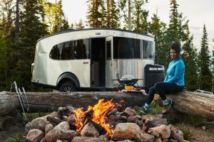 RV for solo camper, off-grid trailers