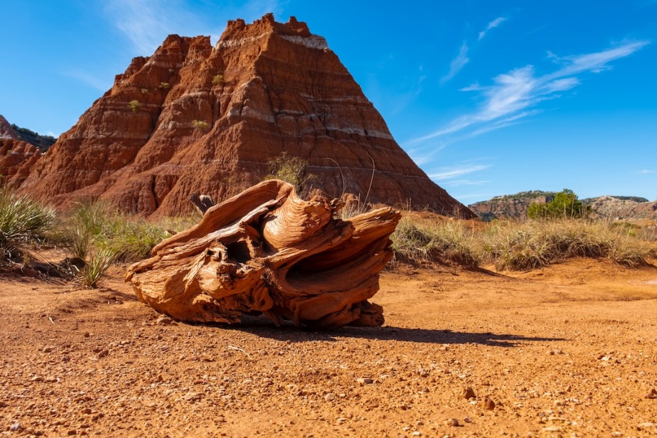 Palo Duro Canyon State Park scenic view of mountain