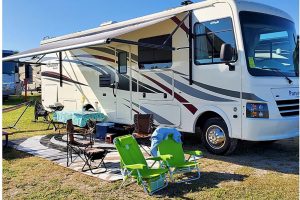 2019 Forest River Pursuit Fireside RV rental RVnGO image 1